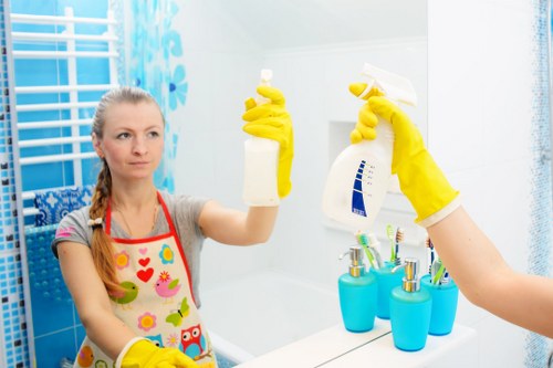 Domestic cleaning in Croydon for a tidy living room