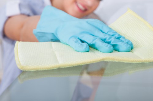 Deep cleaning a stained rug in Croydon with specialist equipment