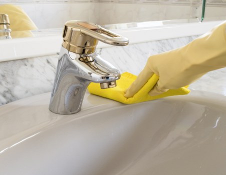 Commercial office cleaning in Croydon with polished floors